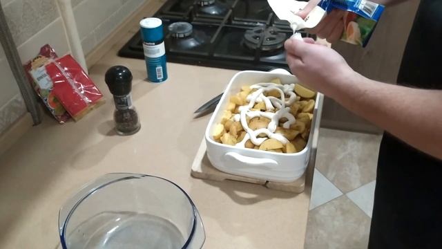 Индейка в духовке с молодой картошечкой смотреть онлайн