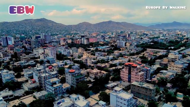 KABUL کابل 2023 City Capital OF Afghanistan ?? Beautiful View By Drone [4k]60FPS #afghanistan #kabu