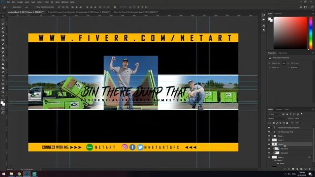 Custom Banner For BinThereDumpThat! Photoshop Speed Art #9