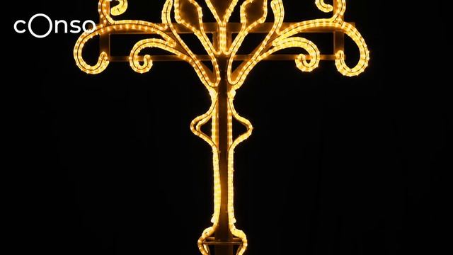 Световая декорация «Золотой фонарь» #consogroup