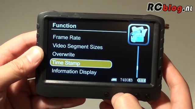 Foxtech PVR-58II 5.8 GHz 32CH DVR FPV-monitor video review (NL) смотреть онлайн