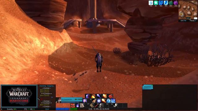 Mage Classic World of Warcraft Hardcore Playthrough Ep. 15 - Level 27 | Thousand Needles смотреть онлайн