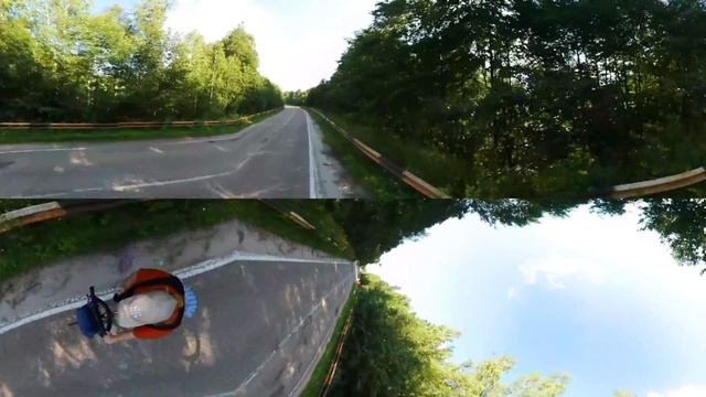 Панорамное Видео 360 VR 4K для очков виртуальной реальности. Покатушки на велосипеде смотреть онлайн