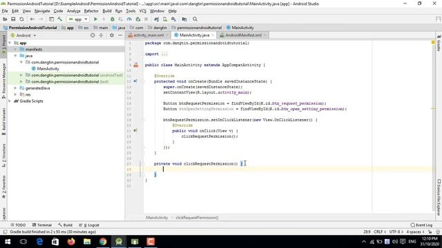 Request Runtime Permission trong Android (Android 6 trở lên) - [Code Theo Yêu Cầu - #5] смотреть онлайн