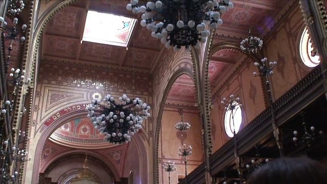 Tour of the Dohány Street Synagogue (Dohány utcai zsinagóga) Budapest, Hungary смотреть онлайн