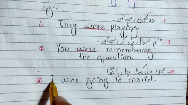 Past Continuous Tense | Examples and Explanation in Urdu and English | English Grammar смотреть онлайн