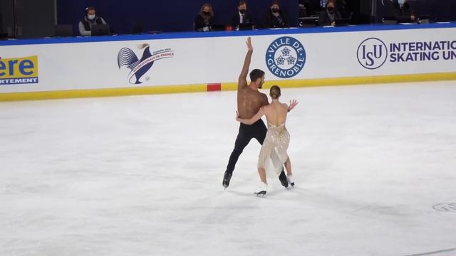 PAPADAKIS CIZERON FD Grand Prix Internationaux de France 2021 смотреть онлайн