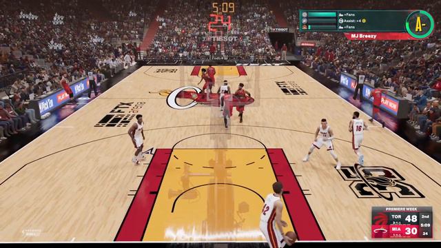 NBA 2K23 PS5 MyCareer - Double Double Versus The Heat! Hall of Fame Cheats! Ep. 2 смотреть онлайн