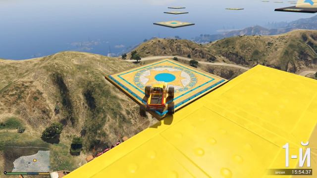 Я УВЕРЕН, ЧТО ТЫ НЕ ПРОЙДЕШЬ! ТОЛЬКО НА ПОЛНОЙ СКОРОСТИ МОЖНО ПРОЙТИ ЭТУ ГОНКУ В ГТА 5 ОНЛАЙН смотреть онлайн