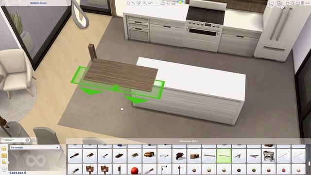 The Sims 4 Tutorial | No CC | Modern Oasis Kitchen | Modern Kitchen Design | Speedbuild смотреть онлайн