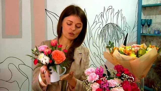 Какие цветы популярны у жителей Биробиджана на День святого Валентина, рассказали флористы смотреть онлайн