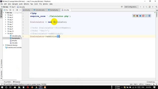 Object Creat, Name Space, Magic Method & Class Extends in PHP смотреть онлайн