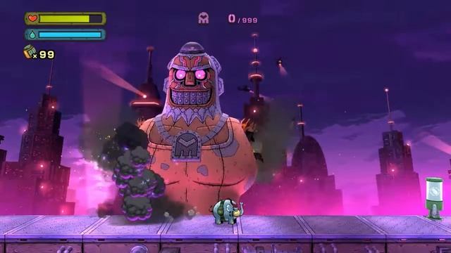 Tembo The Badass Elephant - Stage 18: PHANTOM Commander - 100% Walkthrough [60 FPS] [STEAM]