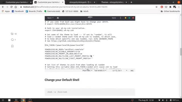 How to Customize your Ubuntu 20.04 Terminal with OhMyZsh смотреть онлайн