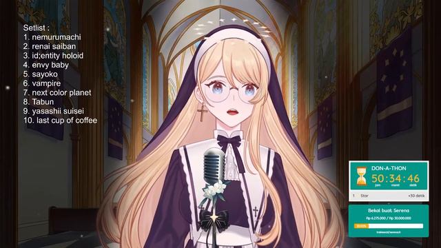 [Karaoke] Serena Shinju [Vtuber] - Renai Saiban смотреть онлайн