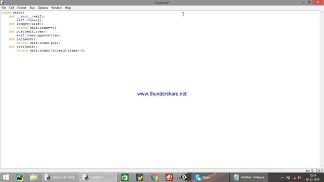 Python Data Structures : Stack смотреть онлайн