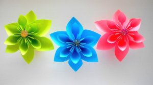 Цветы из бумаги своими руками