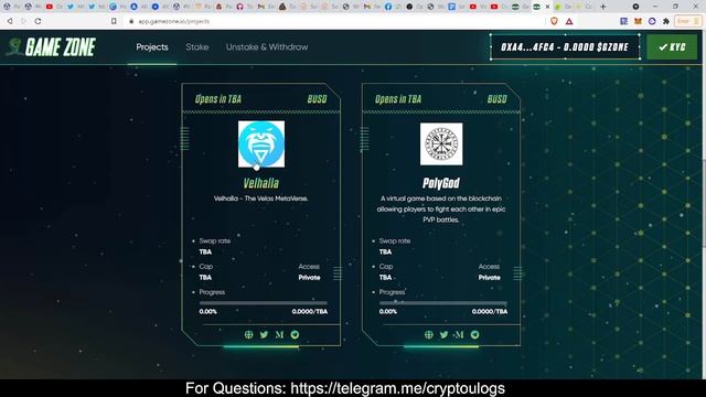 Gamezone IGO Launchpad - Full Tutorial Video. Get Into The Best Gamefi, NFT, Metaverse Gems Early. смотреть онлайн