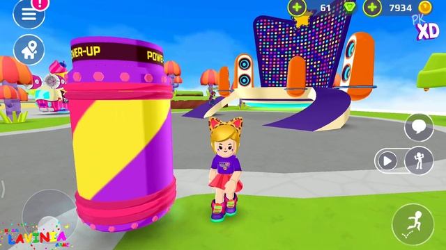 Самый крутой паркур pk xd только на канале Miss Lavinia Game! Обзор новинки в pkxd на русском! смотреть онлайн