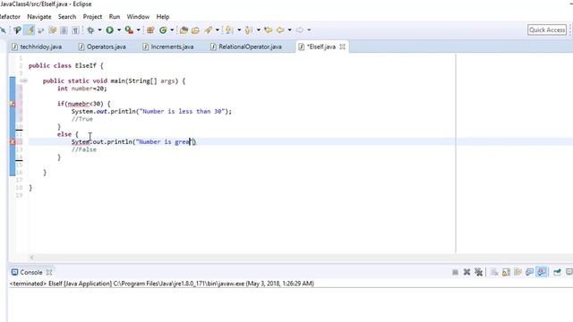 Java Object Oriented Programming & Android App Develop -o7- IF ELSE Statement || TechEdu360 смотреть онлайн