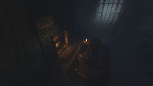 Heavy Wind & Indoor Rain Sounds _ Haunted House _ 3 Hours