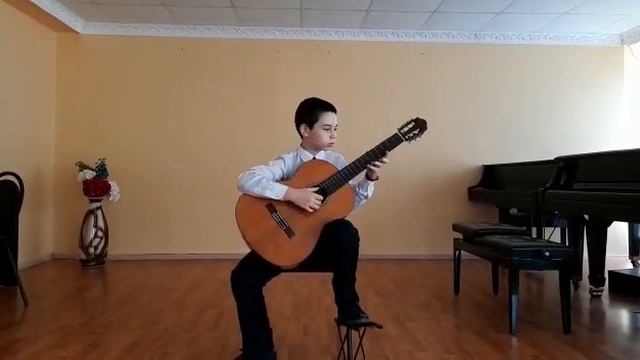 Л.Иванова- Цыганские напевы. Исполняет Щекалёв Александр. Город Екатеринбург. ДМШn17. смотреть онлайн