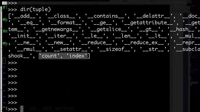 Python 11: Tuples смотреть онлайн