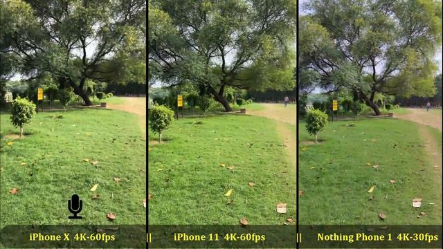 IPhone 11 Vs IPhone X Vs Nothing Phone 1 Camera Test🎥🔥in Detailed!!