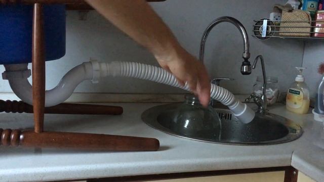 Гофра или труба? Какой сливает быстрее? Эксперимент! Нюансы установки гофры. смотреть онлайн