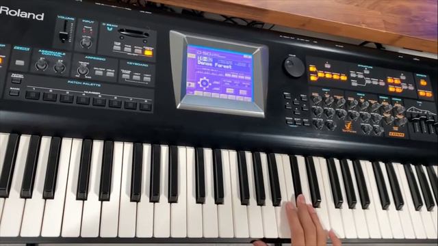 Roland V-Card D-50 Sounds V-Synth Part 2 of 2 смотреть онлайн