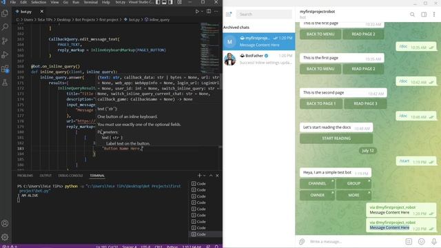 #16 inline_queries | Learn Pyrogram | How To Code A Telegram Bot смотреть онлайн