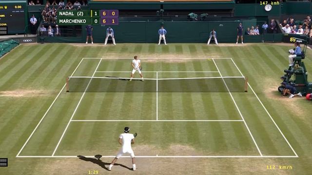 Rafael Nadal vs.Illya Marchenko (WIMBLEDON 2020.)1.ROUND смотреть онлайн
