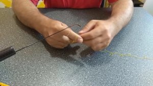 Лучший способ привязать леску к удилищу маховой удочки