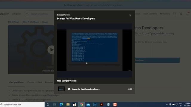 100% FREE DJANGO ONLINE COURSES 2021 ? смотреть онлайн