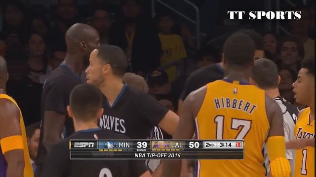 Kevin Garnett Highlights vs Lakers (28.10.2015) Season Opener смотреть онлайн