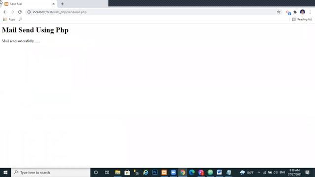 send mail php смотреть онлайн