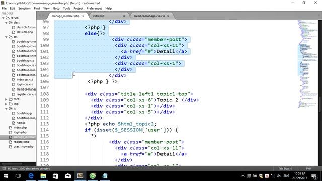 Create Forum Use PHP and Bootstrap Part 49 смотреть онлайн