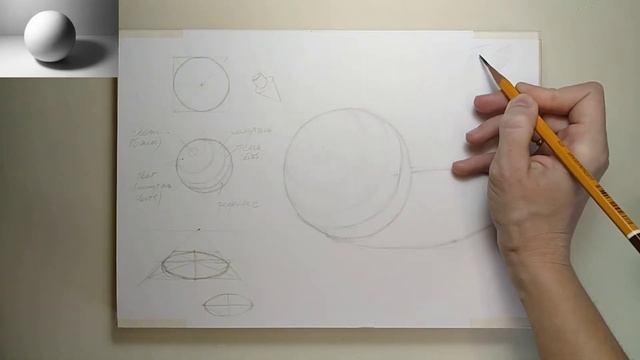 Рисуем шар смотреть онлайн