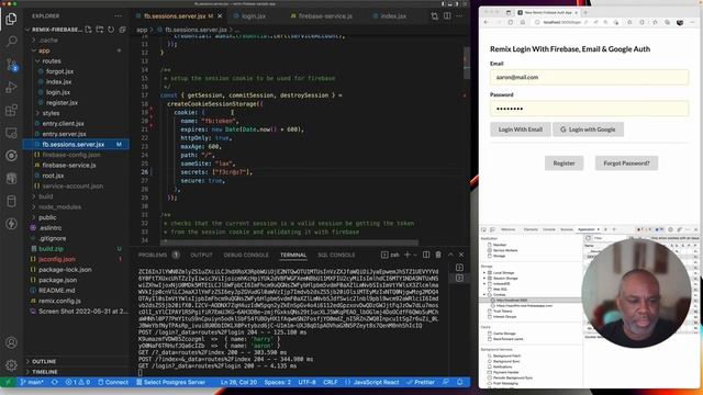 UPDATED: Remix Firebase Email & Google Authentication Using Remix Cookie Package смотреть онлайн