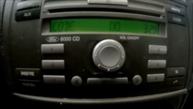 Código radio Ford Fiesta, Ford Focus, Ford Mondeo. Modelo 6000 смотреть онлайн