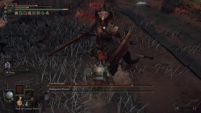 Elden Ring - Nightrider Glaive Showcase / Boss Fight in Redmane Castle (Parry parry parry) смотреть онлайн