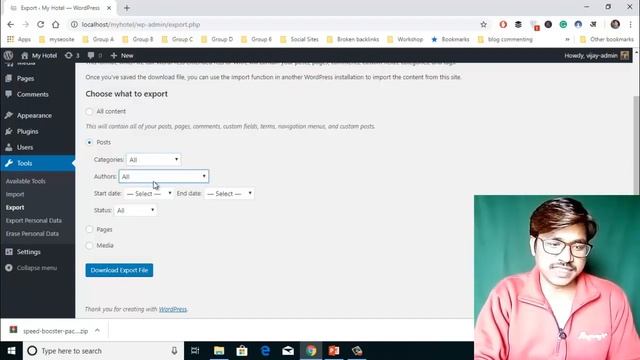 Video 23: How to use WordPress Import Export Tool Guide [Hindi] смотреть онлайн