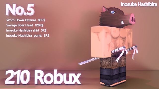 10 DEMON SLAYER ANIME COSPLAY ROBLOX OUTFITS смотреть онлайн
