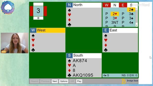 Game in a 7-card Fit - with India Leeming смотреть онлайн