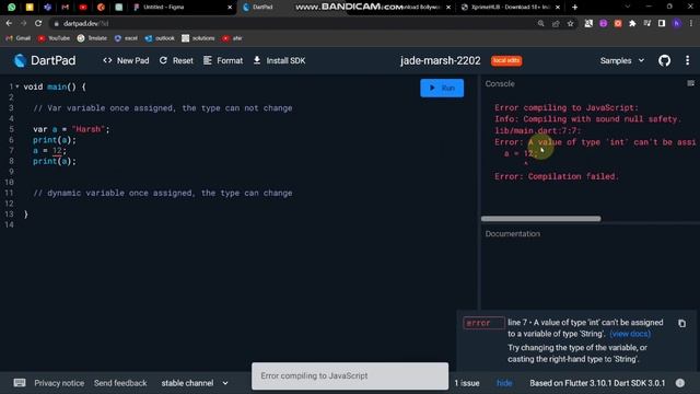 Flutter For Beginners #6 | Difference between var and dynamic keyword | #flutter #dart #beginners смотреть онлайн
