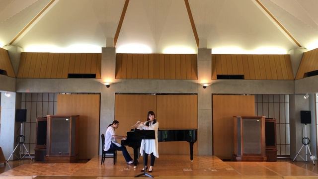 【フルート&ピアノ】サン＝サーンス｢動物の謝肉祭より｣白鳥 The Swan смотреть онлайн