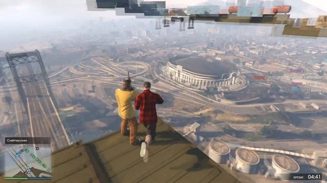 ПРЫГАЕМ В НЕБЕ ПО БЕНЗИНОВЫМ БОЧКАМ В GTA 5 ONLINE И ОЧЕНЬ ОПАСНАЯ ТРОПА СМЕРТИ смотреть онлайн