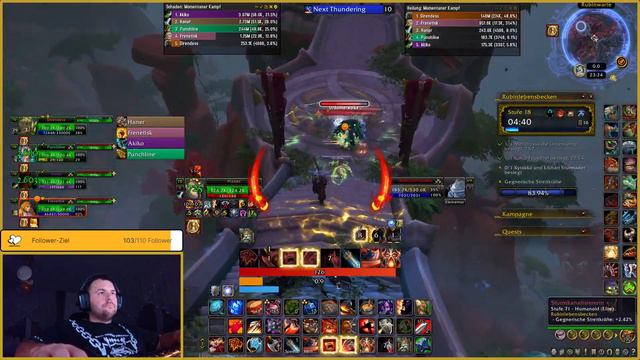 WoW #155 M+ 18 RLP | FURY WARRI 2,3k смотреть онлайн
