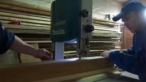 Ленточная пила Makita Режем вдоль!