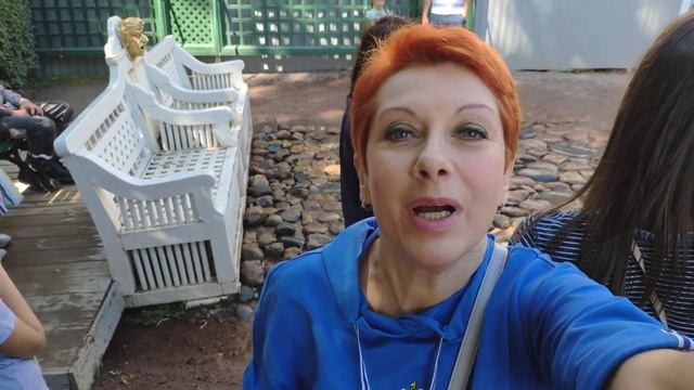 Путешествие с Оксаной Сташенко. Фонтаны Шутихи. Петергоф. Санкт-Петербург. смотреть онлайн